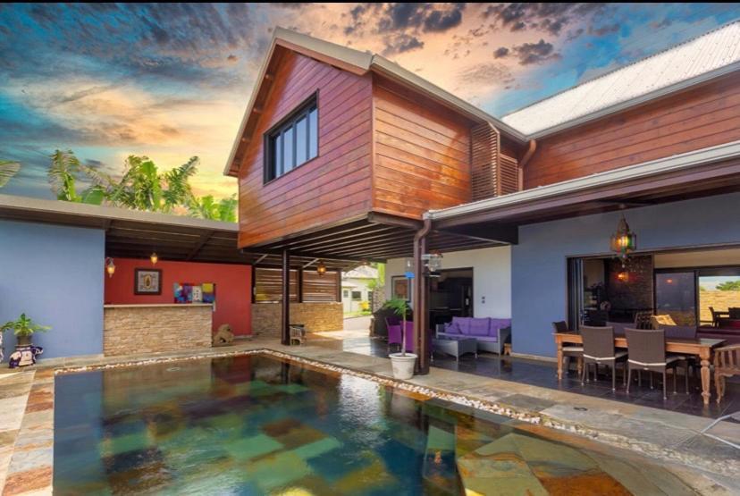 Chambre "Bleu Ocean" Villa Hermes サン・ピエール エクステリア 写真