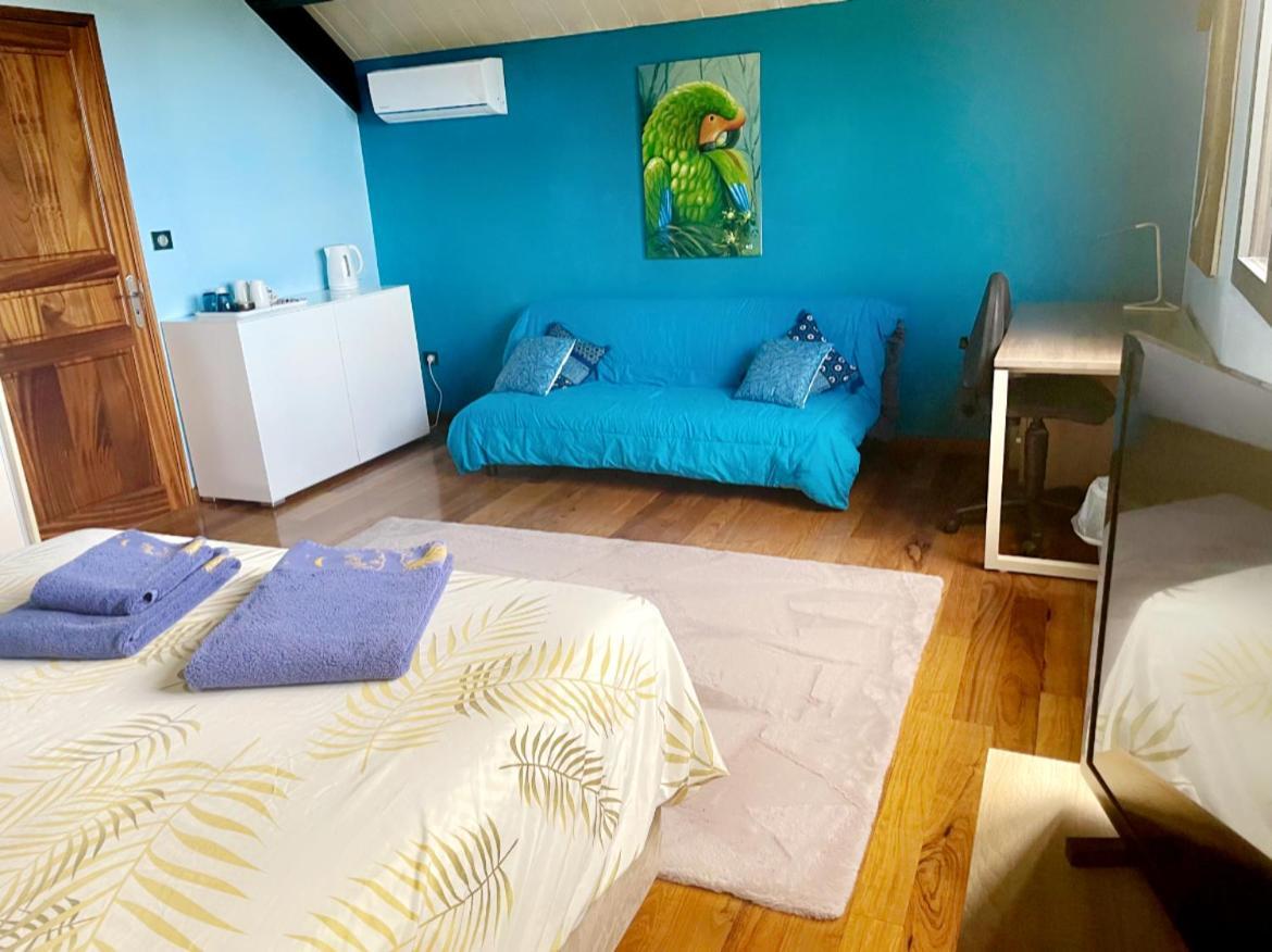 Chambre "Bleu Ocean" Villa Hermes サン・ピエール エクステリア 写真